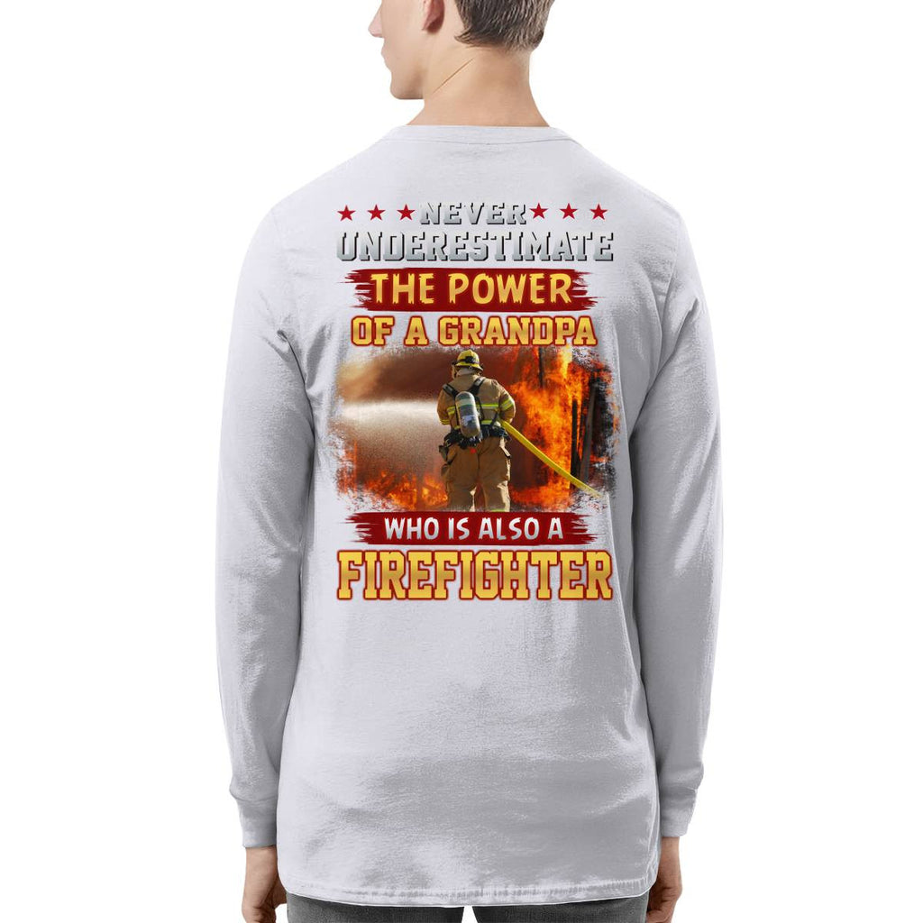 Awesome Firefighter-T-shirt - grunx260804-0157