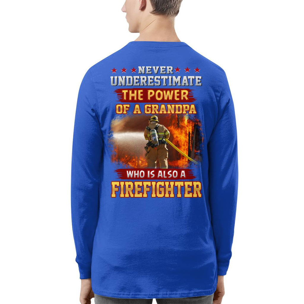 Awesome Firefighter-T-shirt - grunx260804-0157