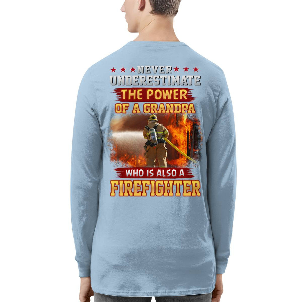 Awesome Firefighter-T-shirt - grunx260804-0157