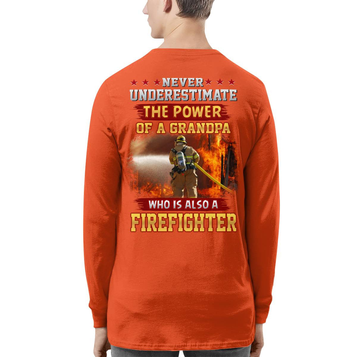 Awesome Firefighter-T-shirt - grunx260804-0157