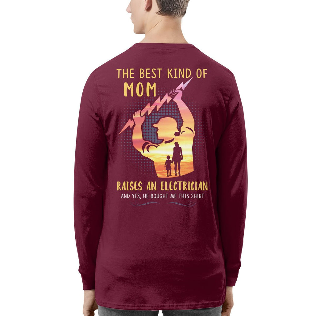 Awesome Electrician's Mom-Hoodie - grunx260804-0068