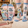The Vibe Is In Shambles Without Jesus Mid-Tube Socks