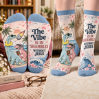 The Vibe Is In Shambles Without Jesus Mid-Tube Socks