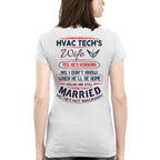 Awesome HVAC Tech's wife-T-shirt - grunx260804-0237