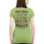 Awesome HVAC Tech's wife-T-shirt - grunx260804-0237