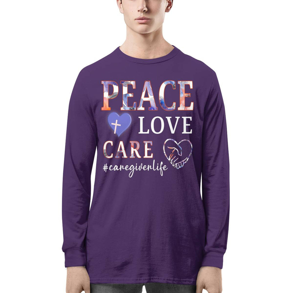 Awesome Caregiver Life-T-shirt-#F020724PEACLO16FCAREZ4
