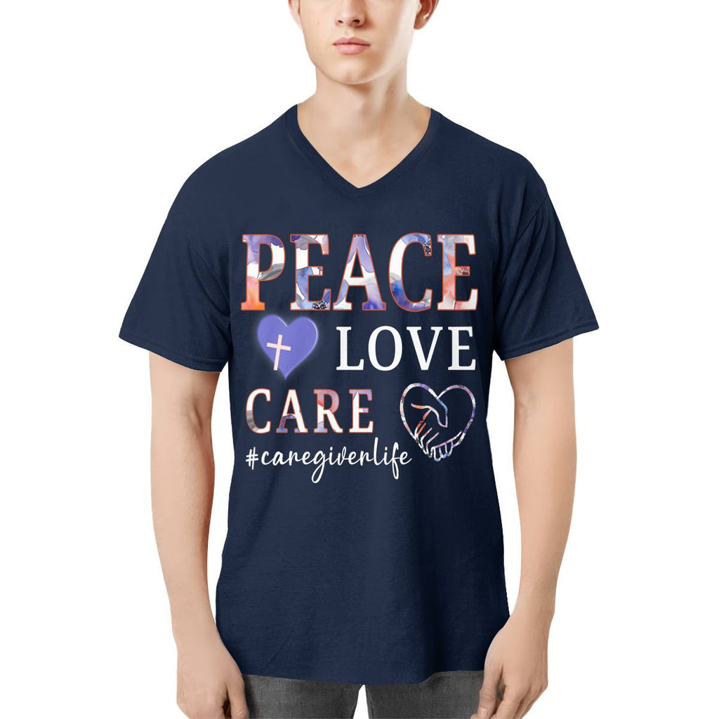 Awesome Caregiver Life-T-shirt-#F020724PEACLO16FCAREZ4