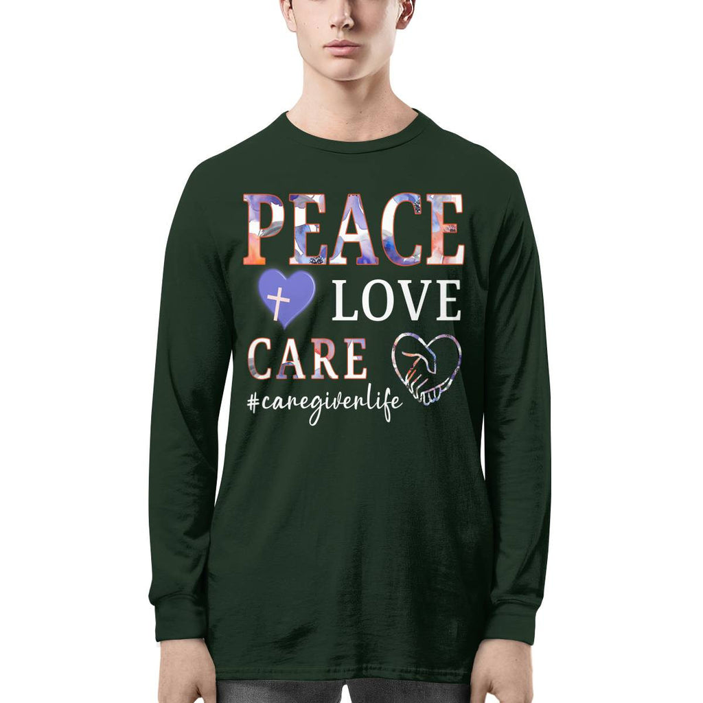 Awesome Caregiver Life-T-shirt-#F020724PEACLO16FCAREZ4