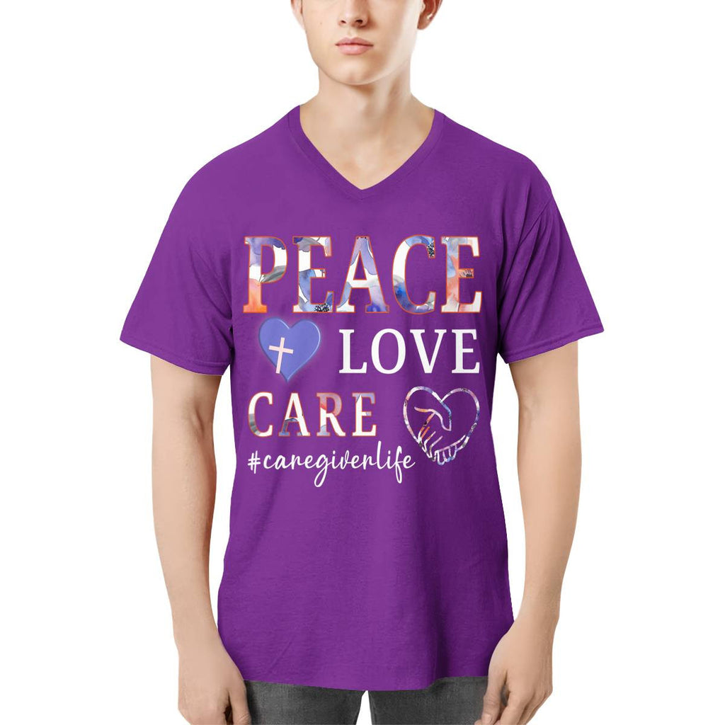 Awesome Caregiver Life-T-shirt-#F020724PEACLO16FCAREZ4