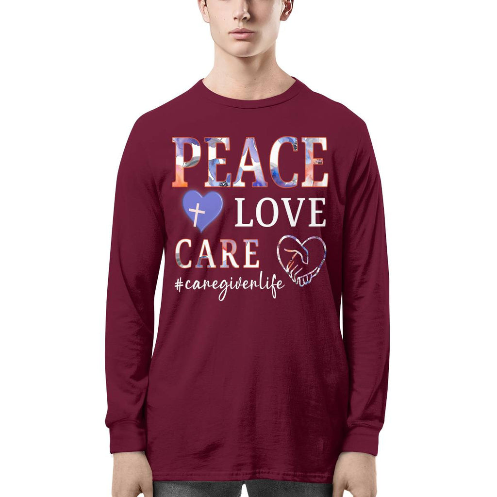 Awesome Caregiver Life-T-shirt-#F020724PEACLO16FCAREZ4