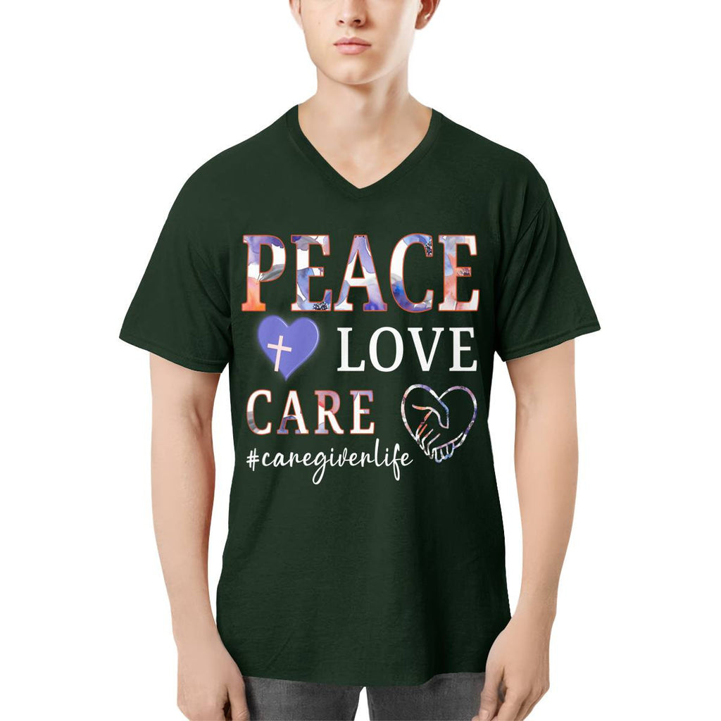 Awesome Caregiver Life-T-shirt-#F020724PEACLO16FCAREZ4