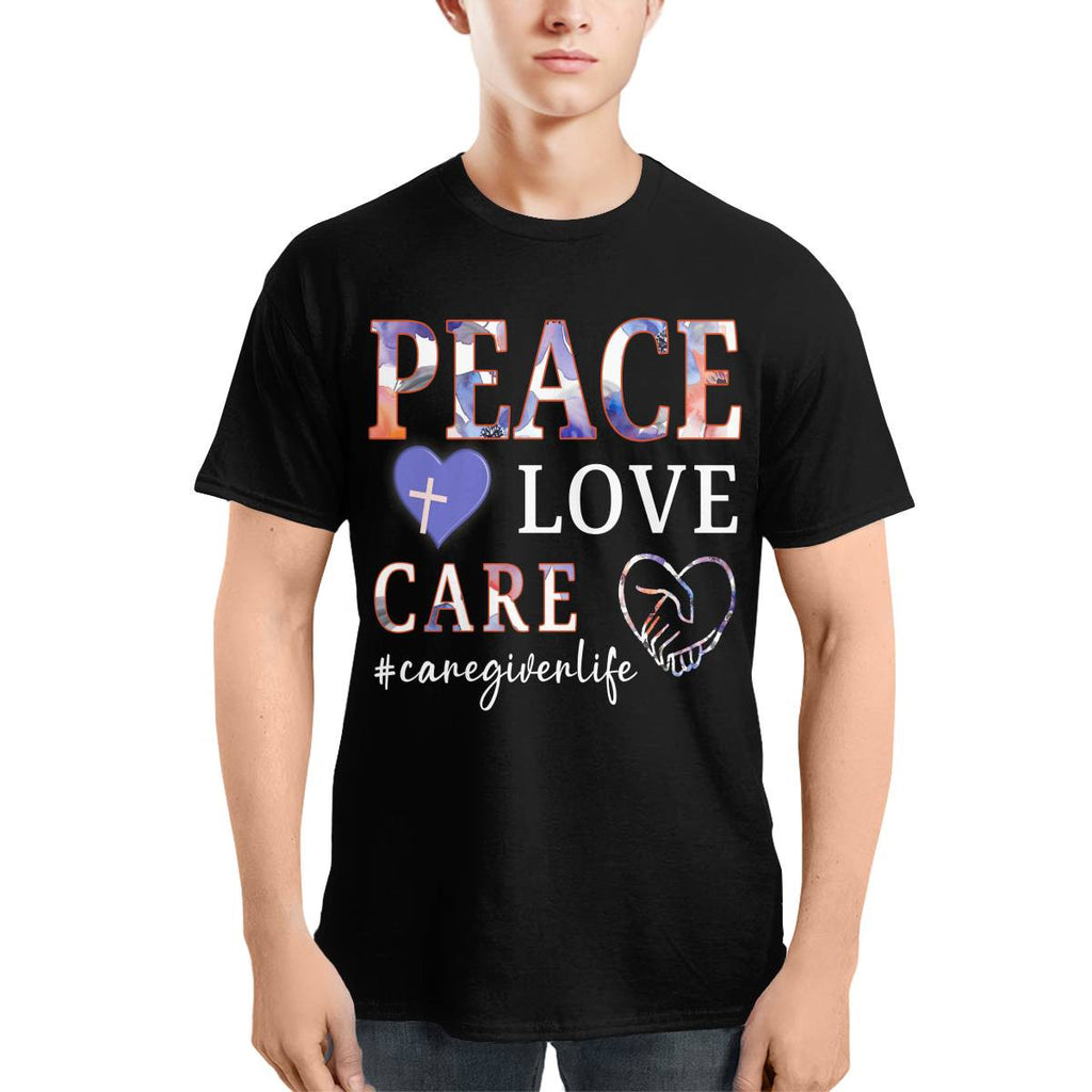 Awesome Caregiver Life-T-shirt-#F020724PEACLO16FCAREZ4