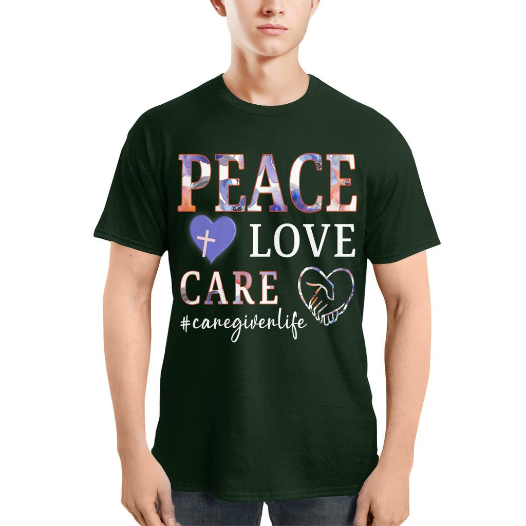 Awesome Caregiver Life-T-shirt-#F020724PEACLO16FCAREZ4