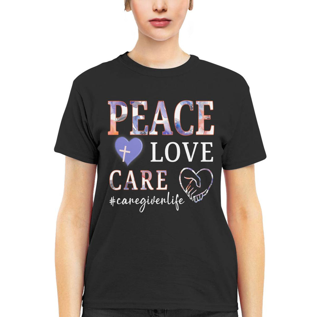 Awesome Caregiver Life-T-shirt-#F020724PEACLO16FCAREZ4