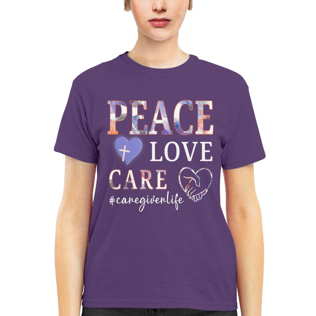 Awesome Caregiver Life-T-shirt-#F020724PEACLO16FCAREZ4