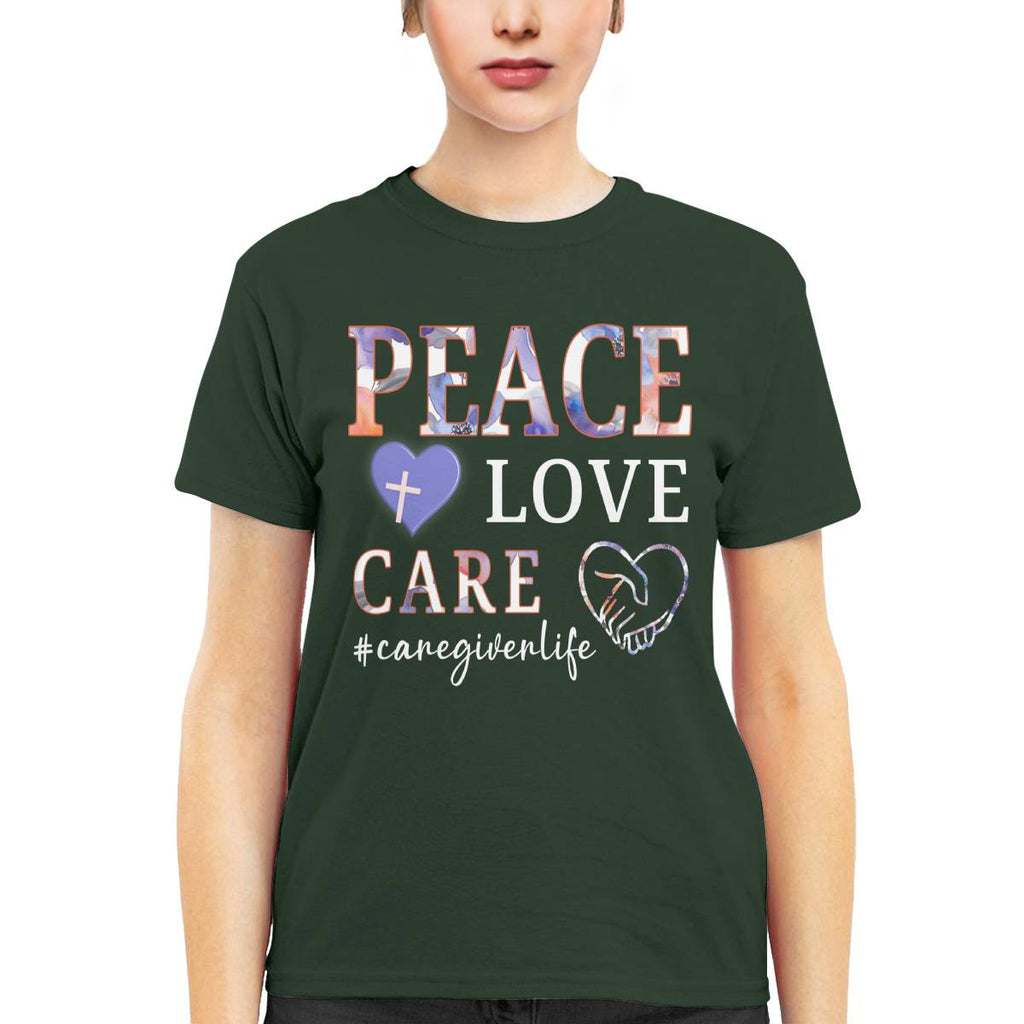 Awesome Caregiver Life-T-shirt-#F020724PEACLO16FCAREZ4