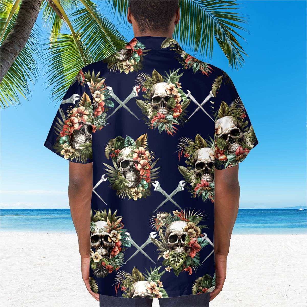 Awesome Ironworker- AOP Pocket Hawaiian Shirt - grunx260804-0267