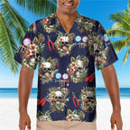 Awesome HVAC Tech- AOP Pocket Hawaiian Shirt - grunx260804-0203