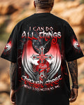 I Can Do All Things Cross Wings Men's All Over Print Shirt - Trunx958373
