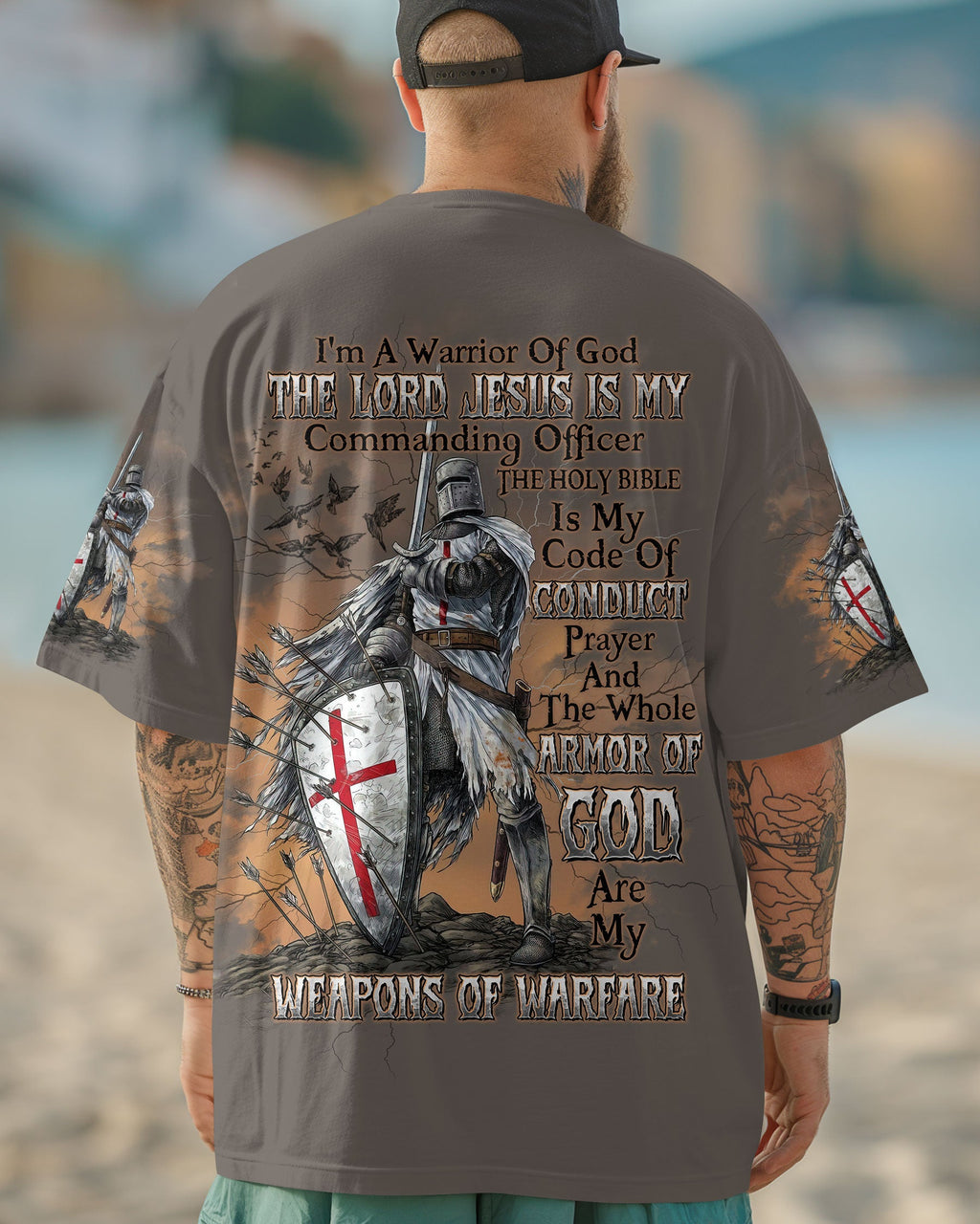 I'm A Warrior Of God Men's All Over Print Shirt - Trunx724632