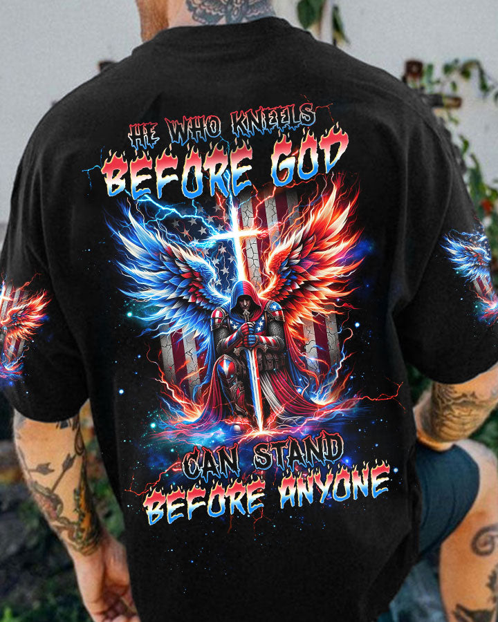 He Who Kneels Before God Warrior Men's All Over Print Shirt - Trunx127126