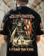 I Fear No Evil Warrior Men's All Over Print Shirt - Trunx706356