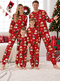 Christmas Puppies Family Mixed Cotton Pajamas