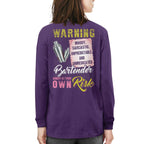 Awesome Bartender annoy at your own risk-T-shirt - grunx260804-0238