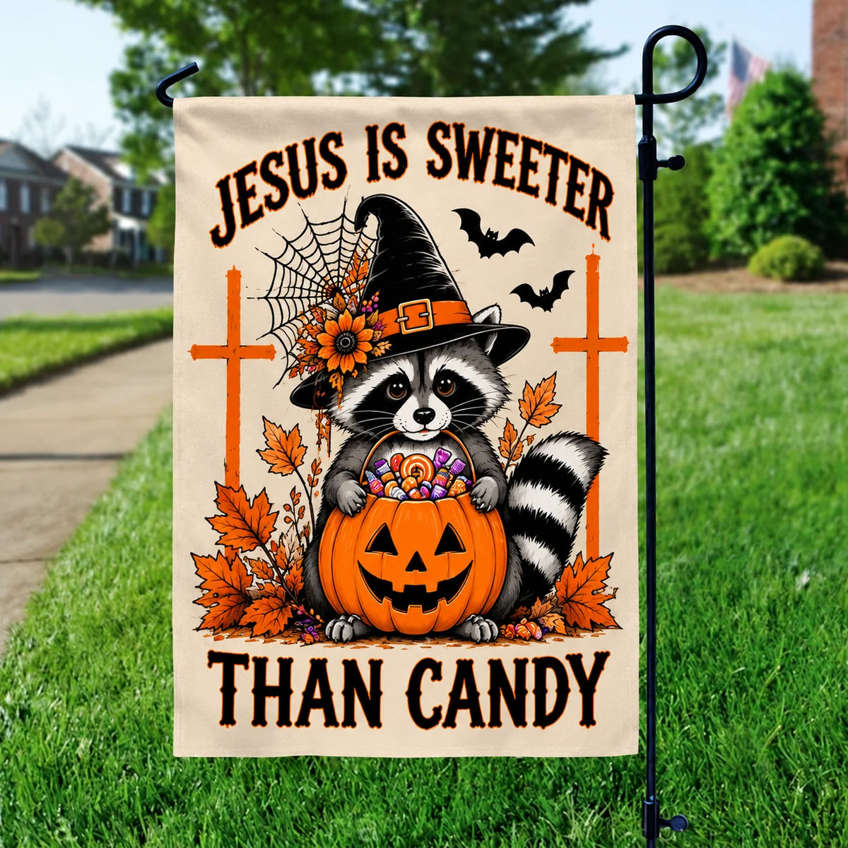 Halloween & Fall Garden Flag
