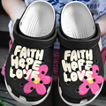 Faith Hope Love Clogs Shoes