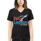 American By Birth Lineman By Choice-T-shirt - grunx260804-0134