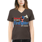 American By Birth Firefighter By Choice-T-shirt - grunx260804-0128