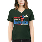 American By Birth Ironworker By Choice-T-shirt - grunx260804-0131