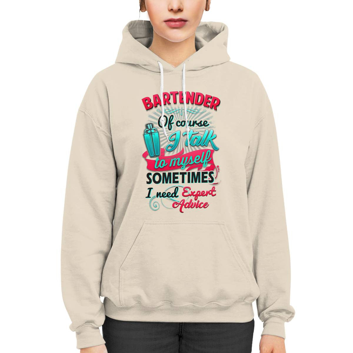 Awesome Bartender-Hoodie - grunx260804-0251