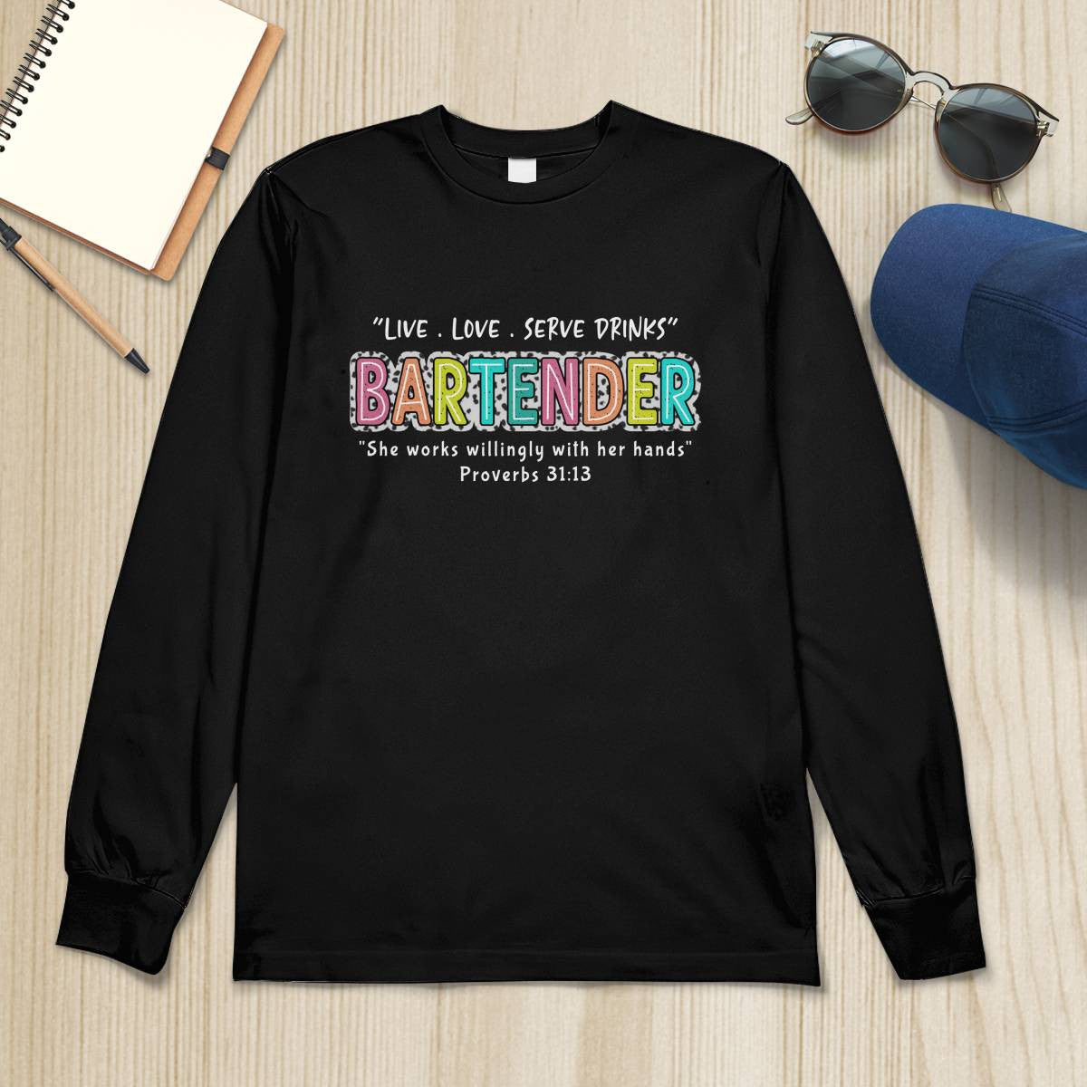 Awesome Bartender-Hoodie - grunx260804-0246