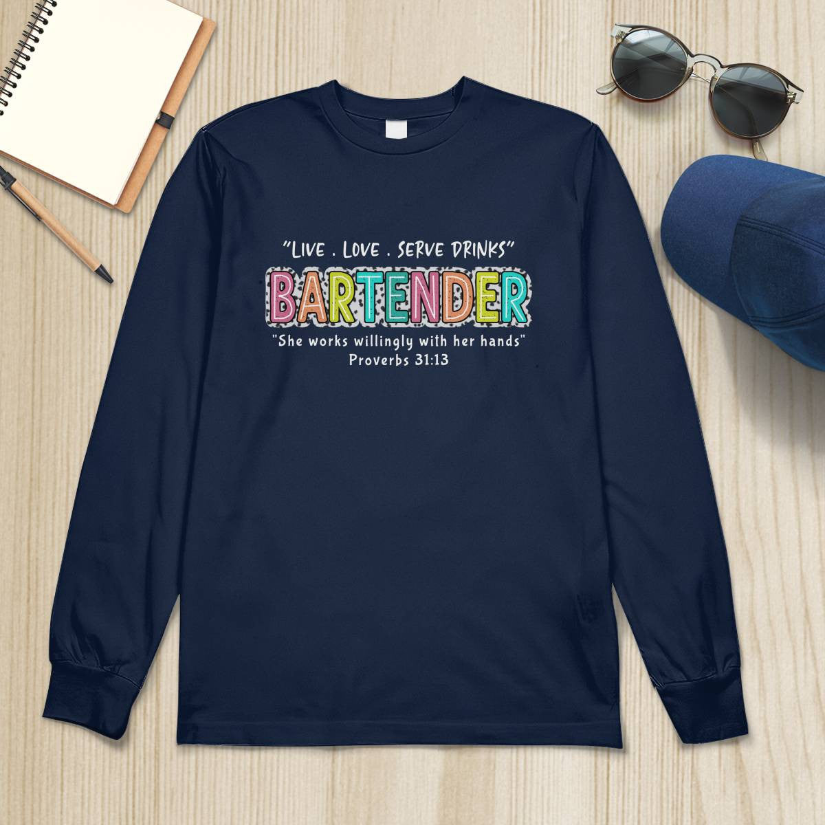 Awesome Bartender-Hoodie - grunx260804-0246