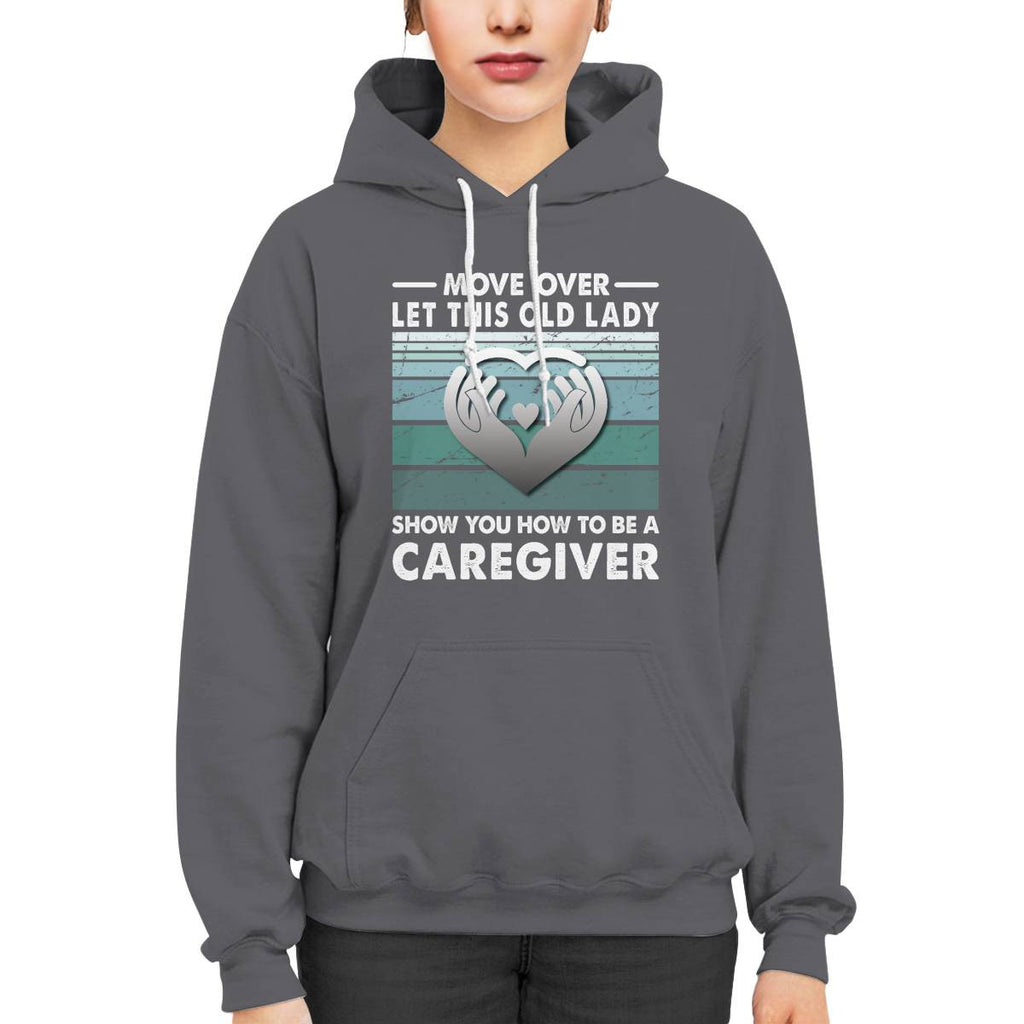 Awesome Caregiver-T-Shirt-#F011024OLDLDY2FCAREZ4