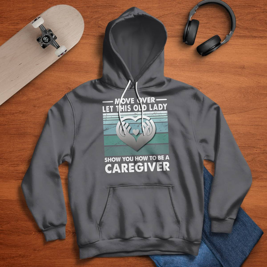 Awesome Caregiver-T-Shirt-#F011024OLDLDY2FCAREZ4