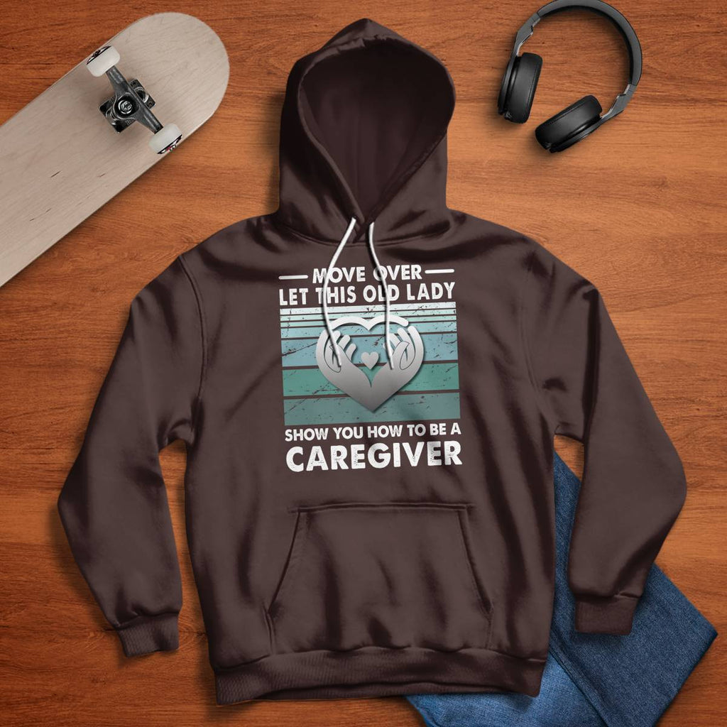 Awesome Caregiver-T-Shirt-#F011024OLDLDY2FCAREZ4