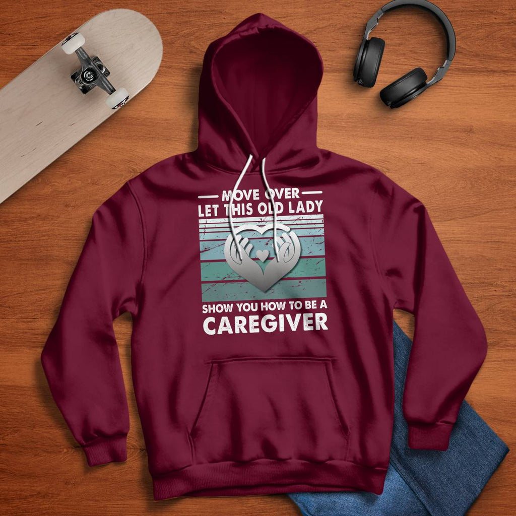 Awesome Caregiver-T-Shirt-#F011024OLDLDY2FCAREZ4