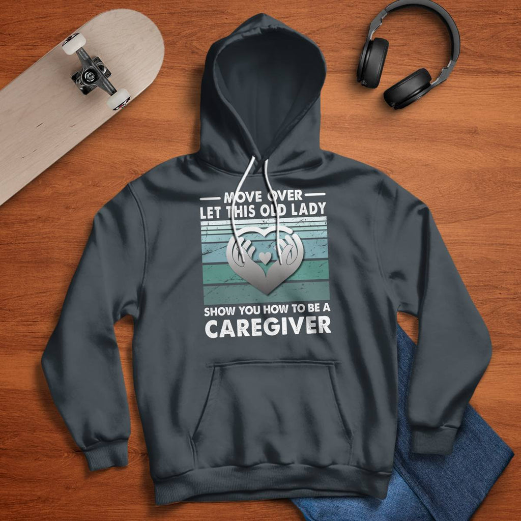 Awesome Caregiver-T-Shirt-#F011024OLDLDY2FCAREZ4