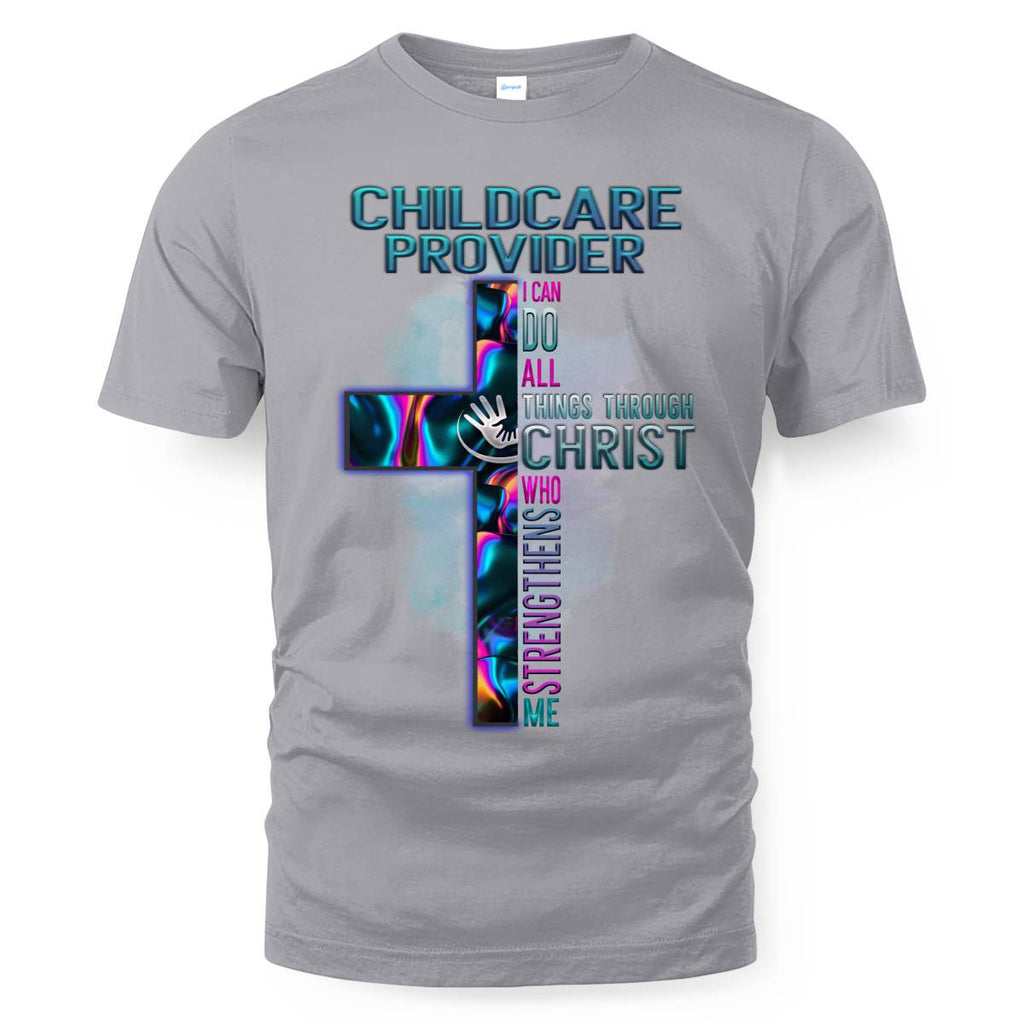 Awesome Childcare Provider-T-shirt-#F180624CHRIST18FCHPRZ4