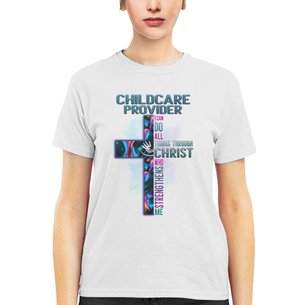 Awesome Childcare Provider-T-shirt-#F180624CHRIST18FCHPRZ4