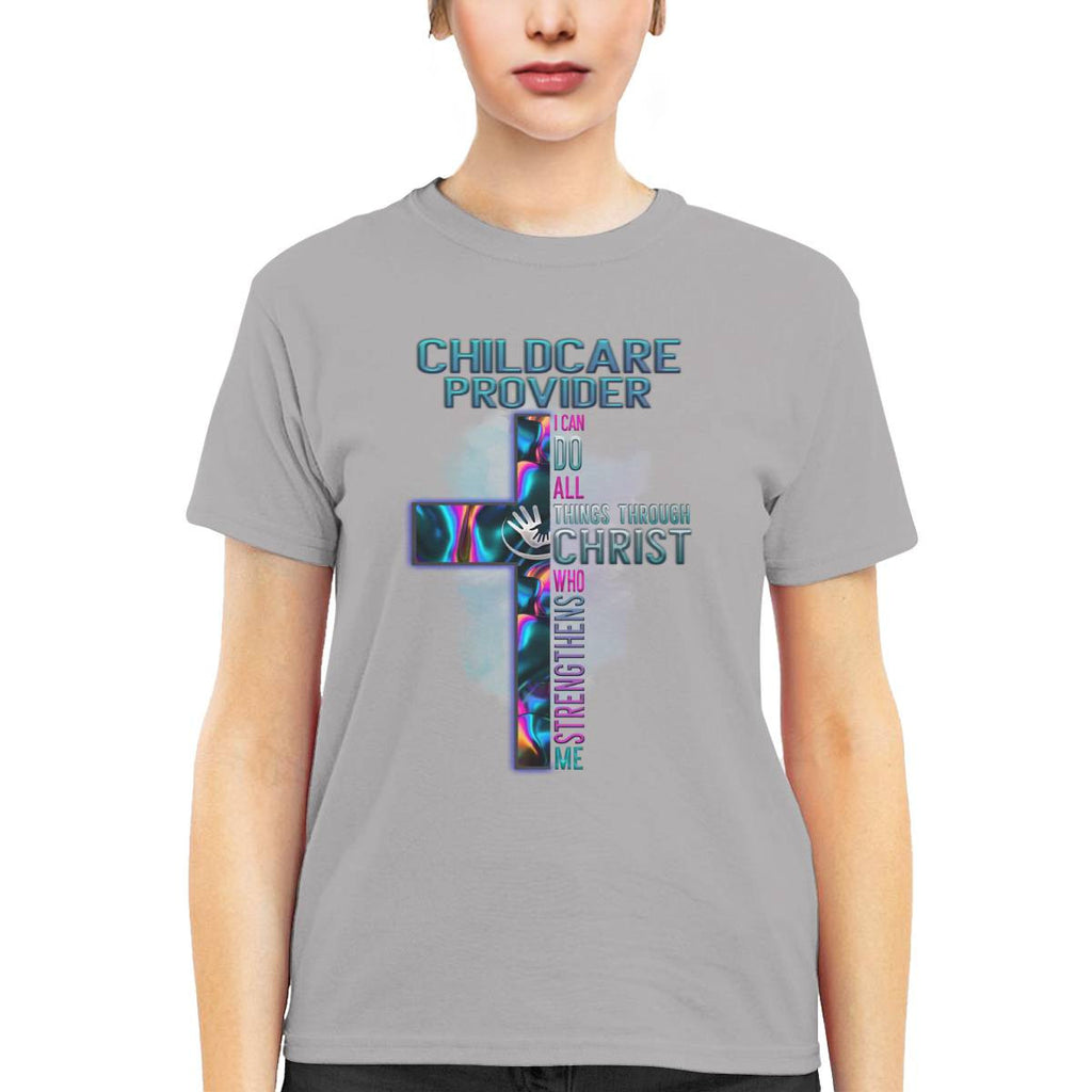 Awesome Childcare Provider-T-shirt-#F180624CHRIST18FCHPRZ4