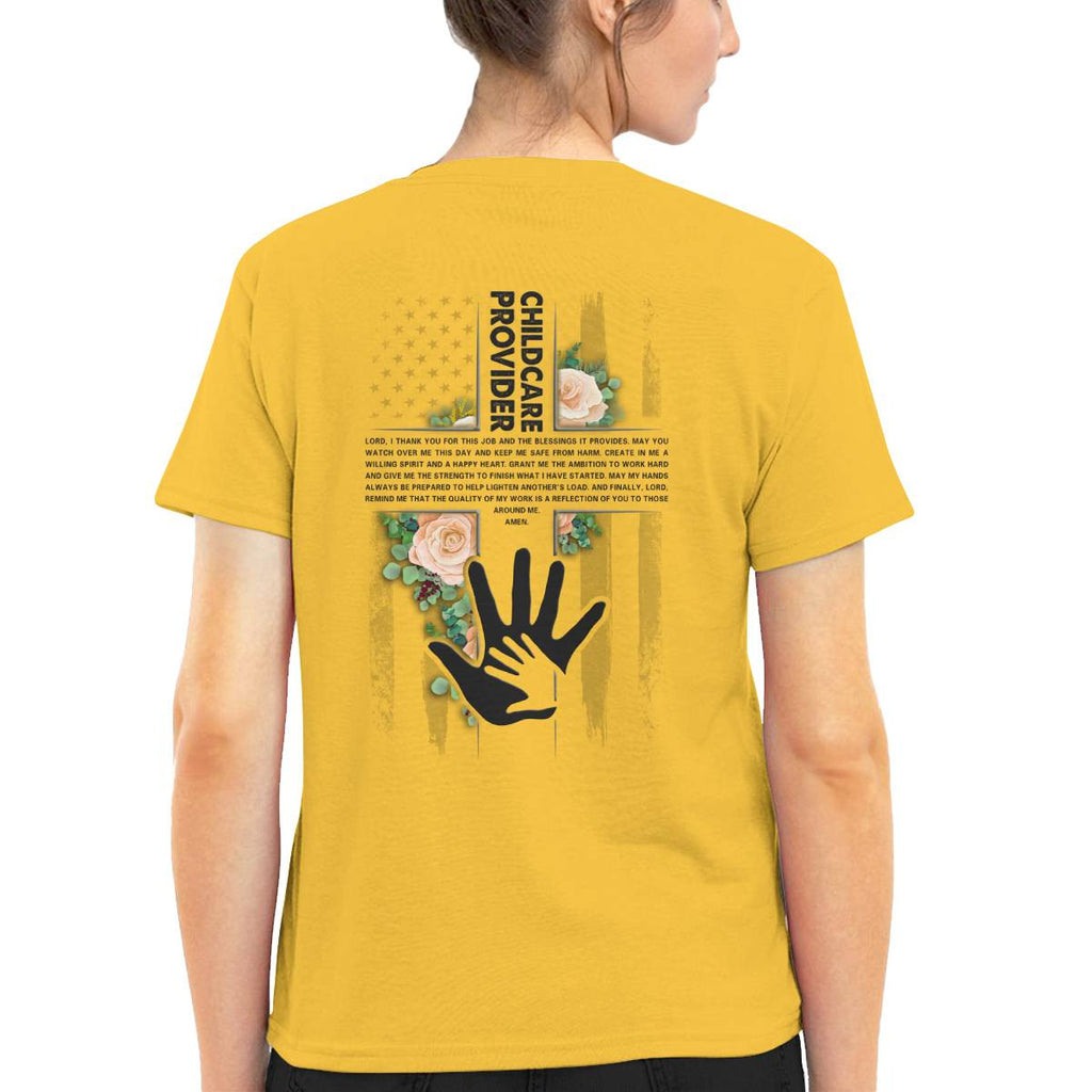 Awesome Childcare Provider-T-shirt-#F060824BLESI9BCHPRZ4