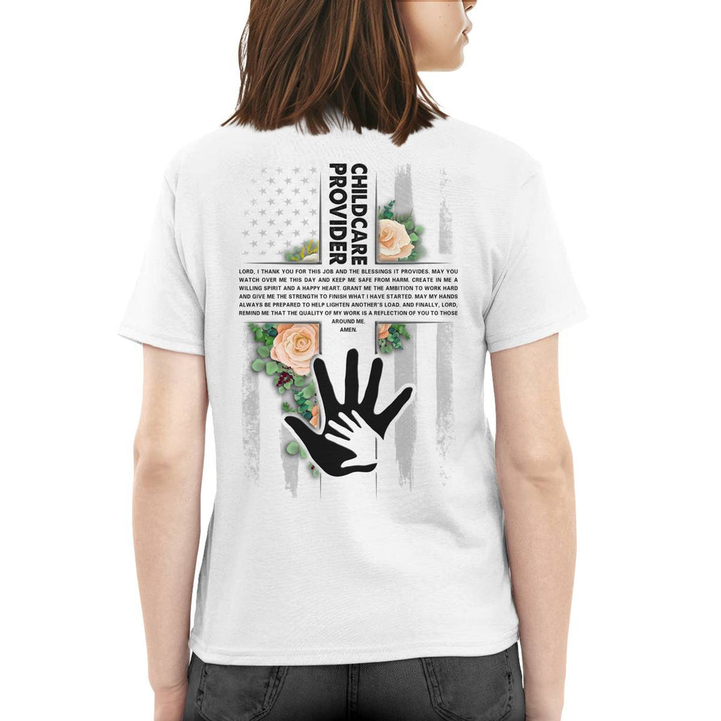 Awesome Childcare Provider-T-shirt-#F060824BLESI9BCHPRZ4