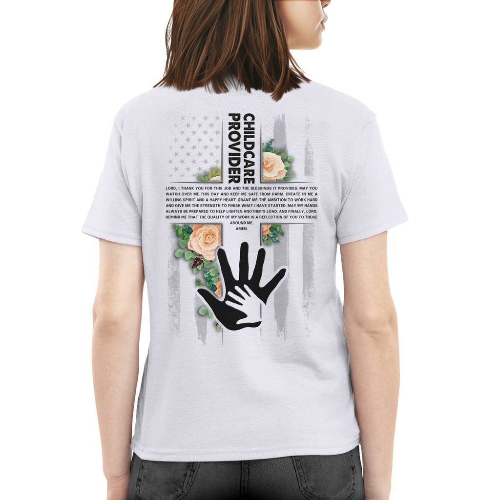 Awesome Childcare Provider-T-shirt-#F060824BLESI9BCHPRZ4