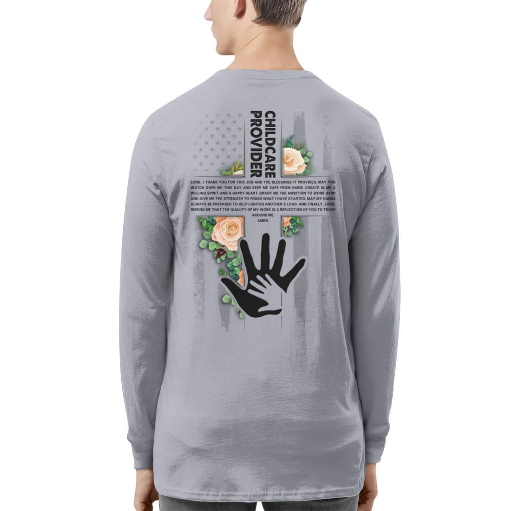 Awesome Childcare Provider-T-shirt-#F060824BLESI9BCHPRZ4