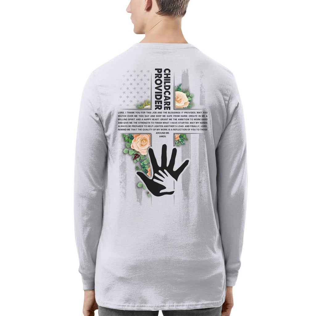 Awesome Childcare Provider-T-shirt-#F060824BLESI9BCHPRZ4