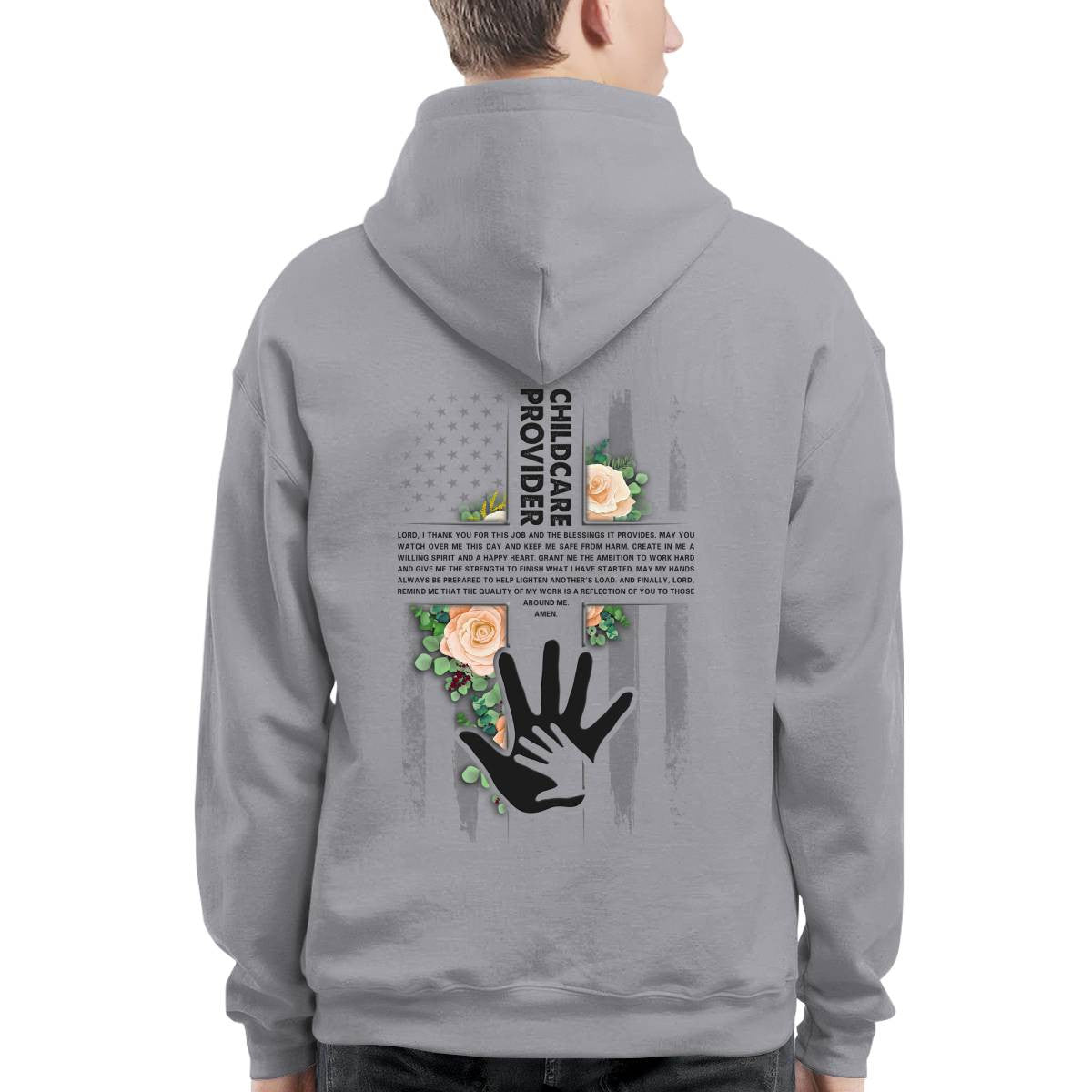 Awesome Childcare Provider-T-shirt-#F060824BLESI9BCHPRZ4